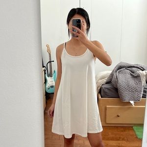 Lou & Grey White Mini Dress